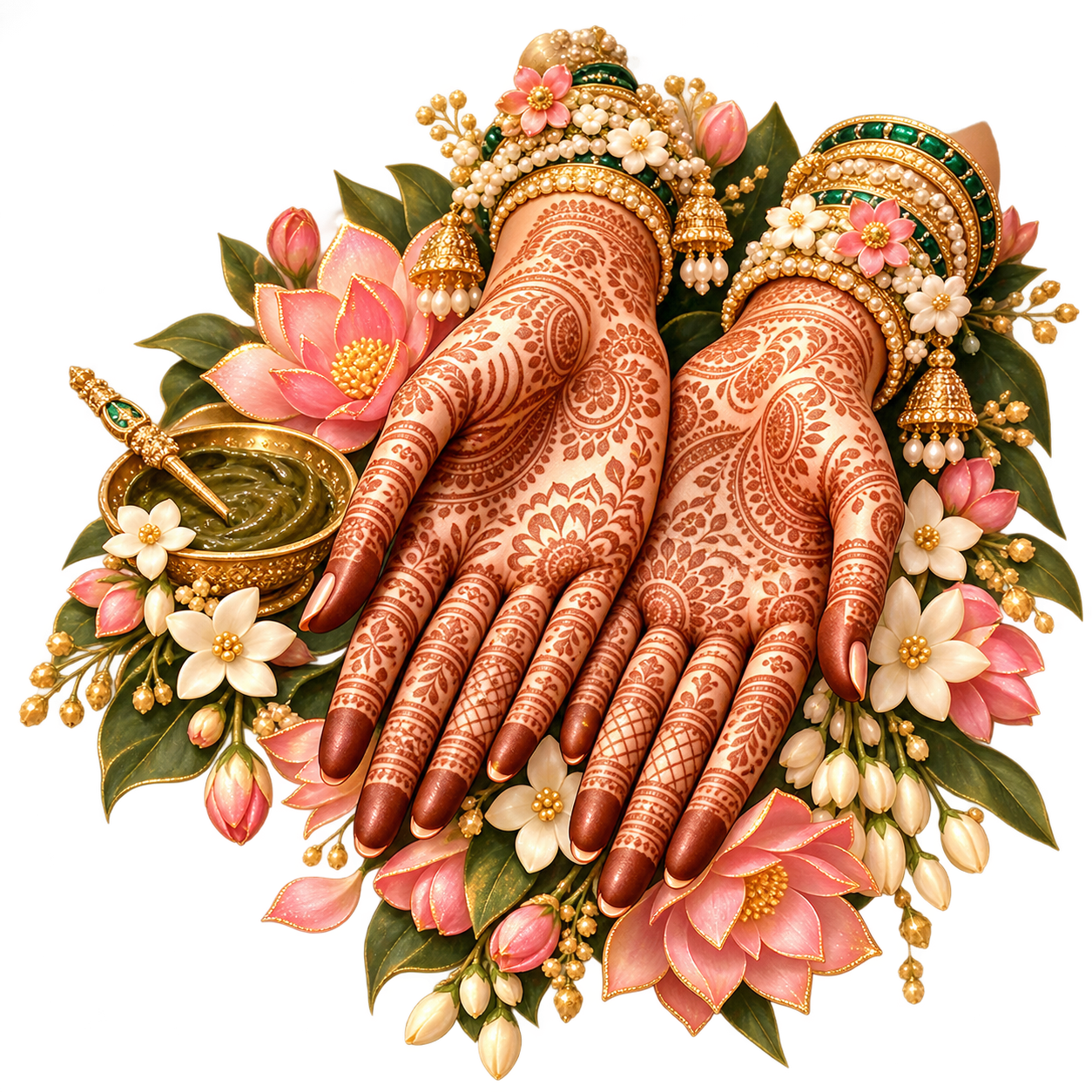 Mehendi mixer artwork